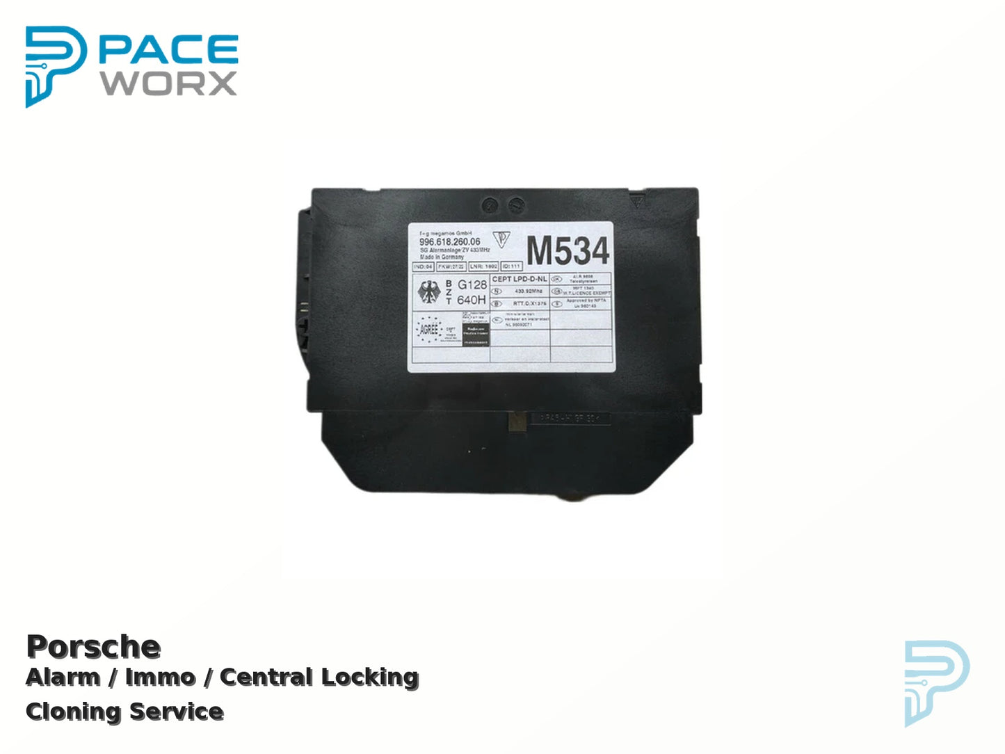 Porsche 996 / 986 Alarm / Immobiliser Module Cloning Service