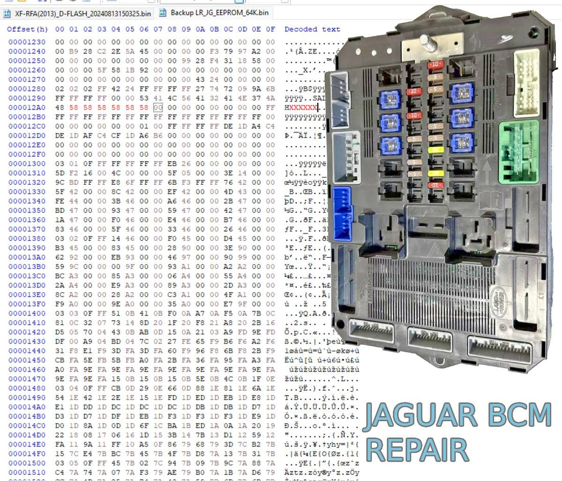 Jaguar X250 BCM Failures: Battery Voltage & Other Leading Causes, the Repair Path, and What’s Needed